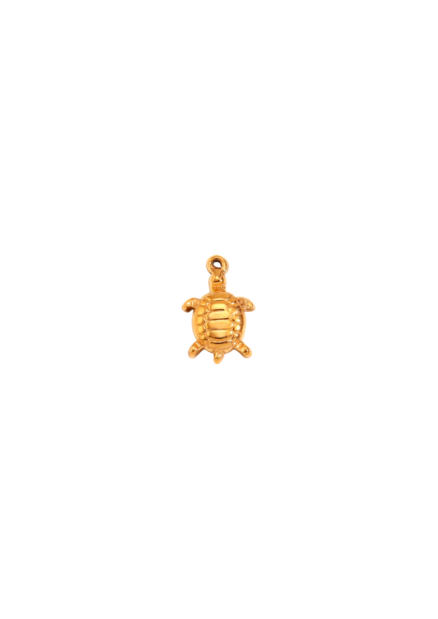 Gold Turtle Charm
