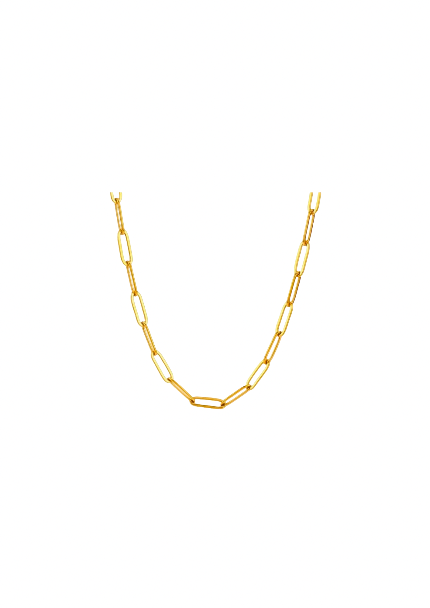 Signature Paper Clip Chain Necklace