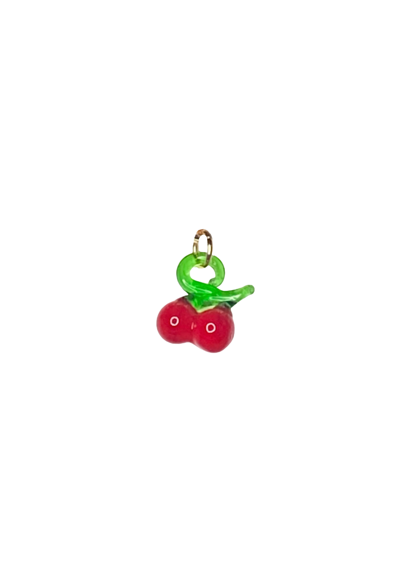 Signature Glass Cherry Charm