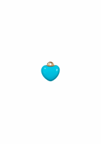 Mini Puff Heart Charm - Colored