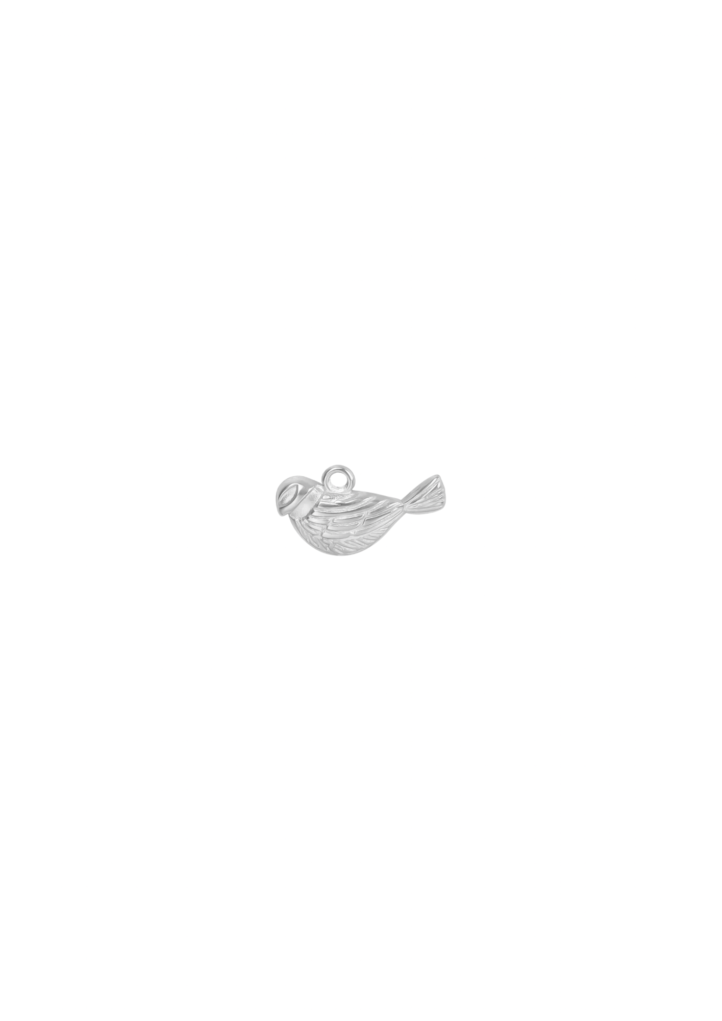 Bird Charm - Silver