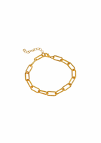 Signature Paper Clip Chain Bracelet
