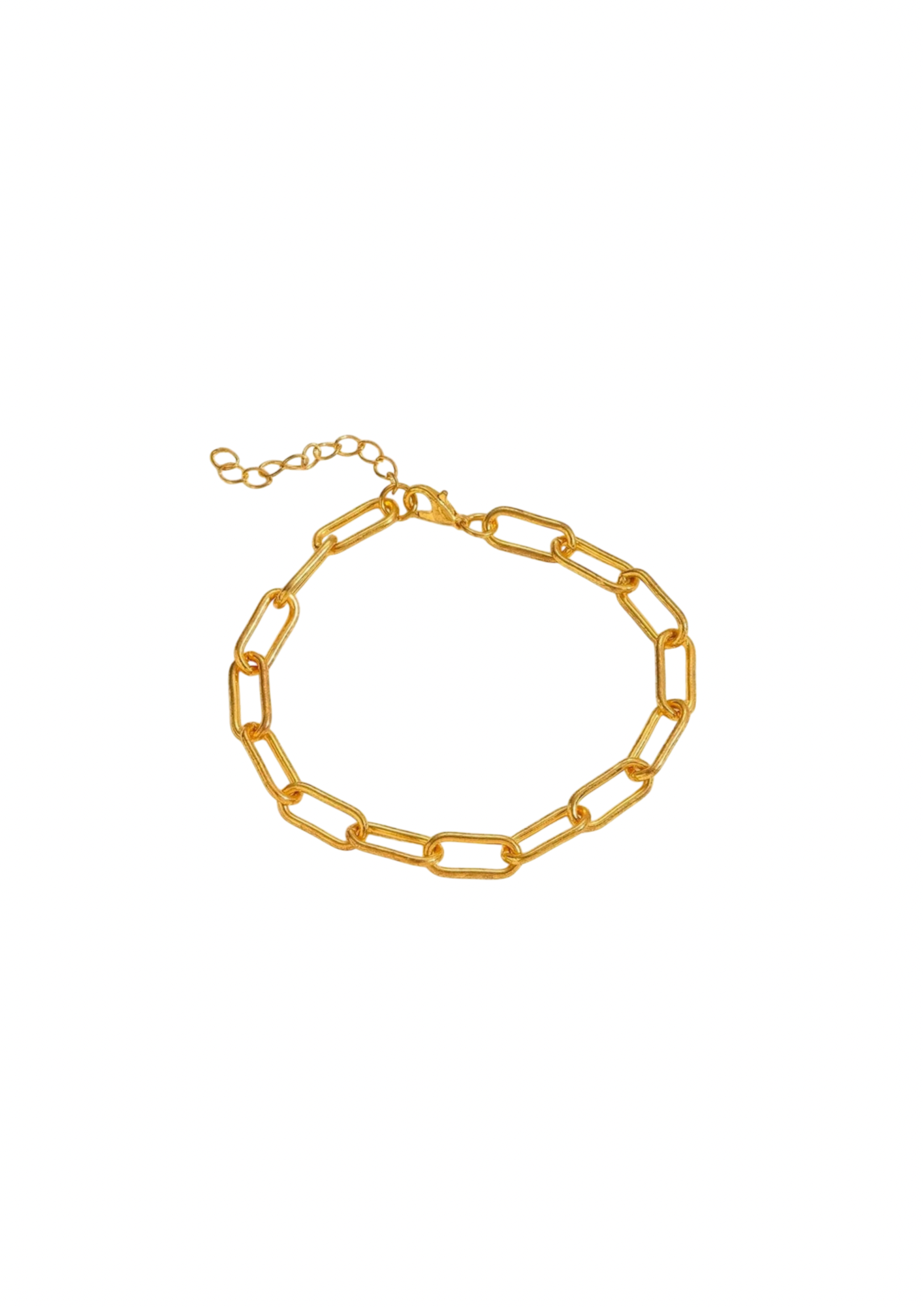 Signature Paper Clip Chain Bracelet