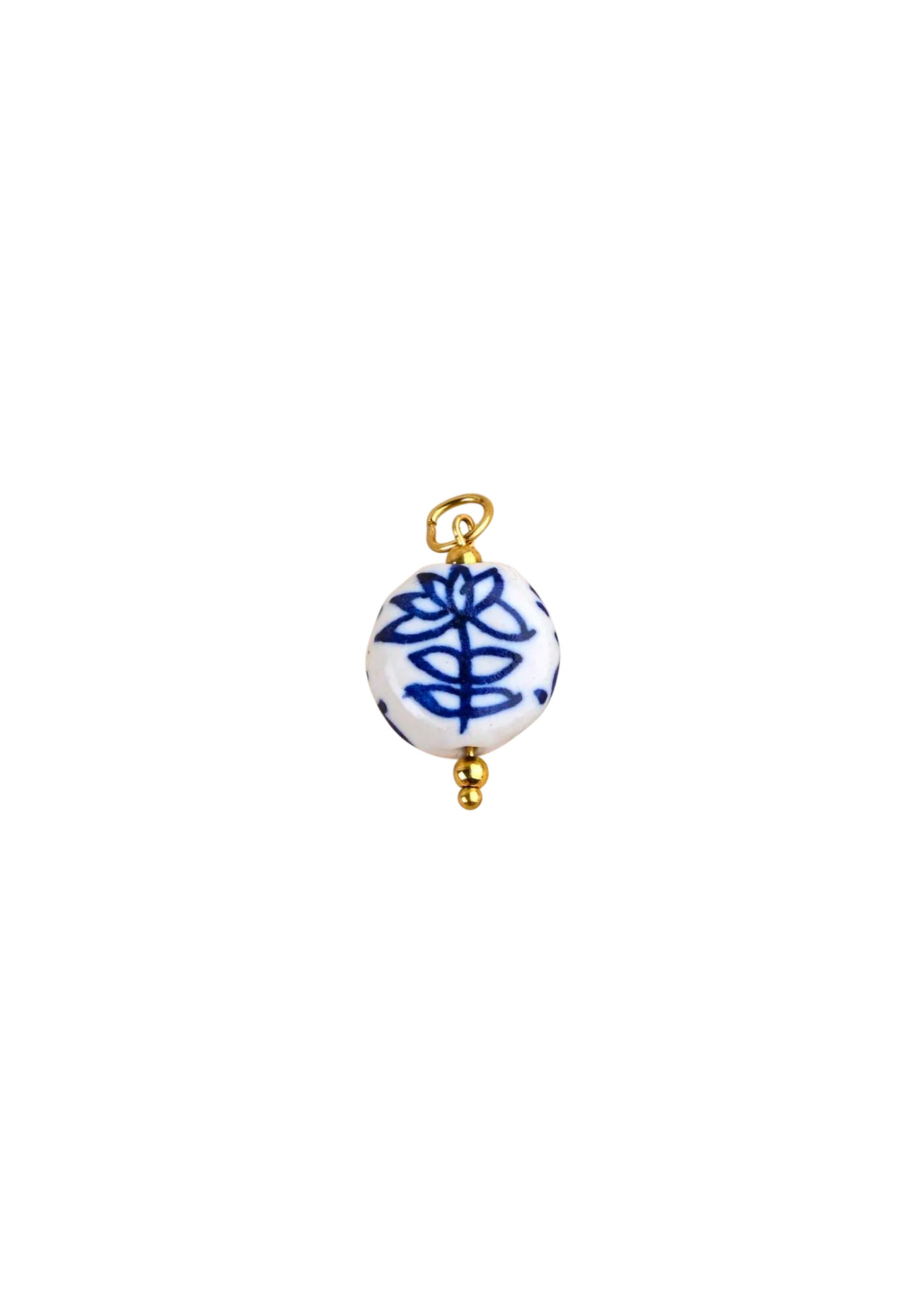 Hand Painted Ceramic Pendant