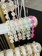 Handcrafted Beaded Flower Bracelet
