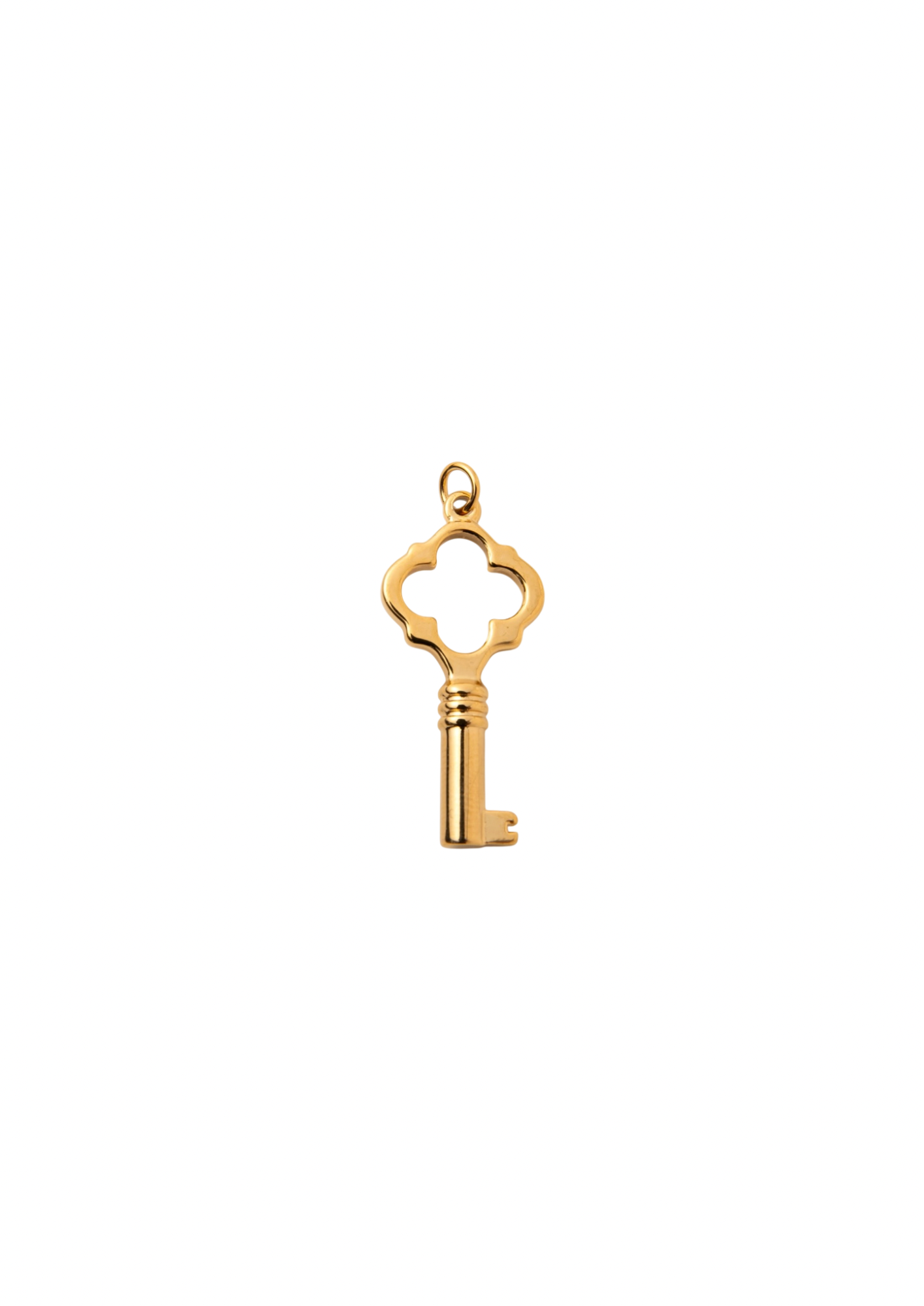 Key Charm - Large/Gold