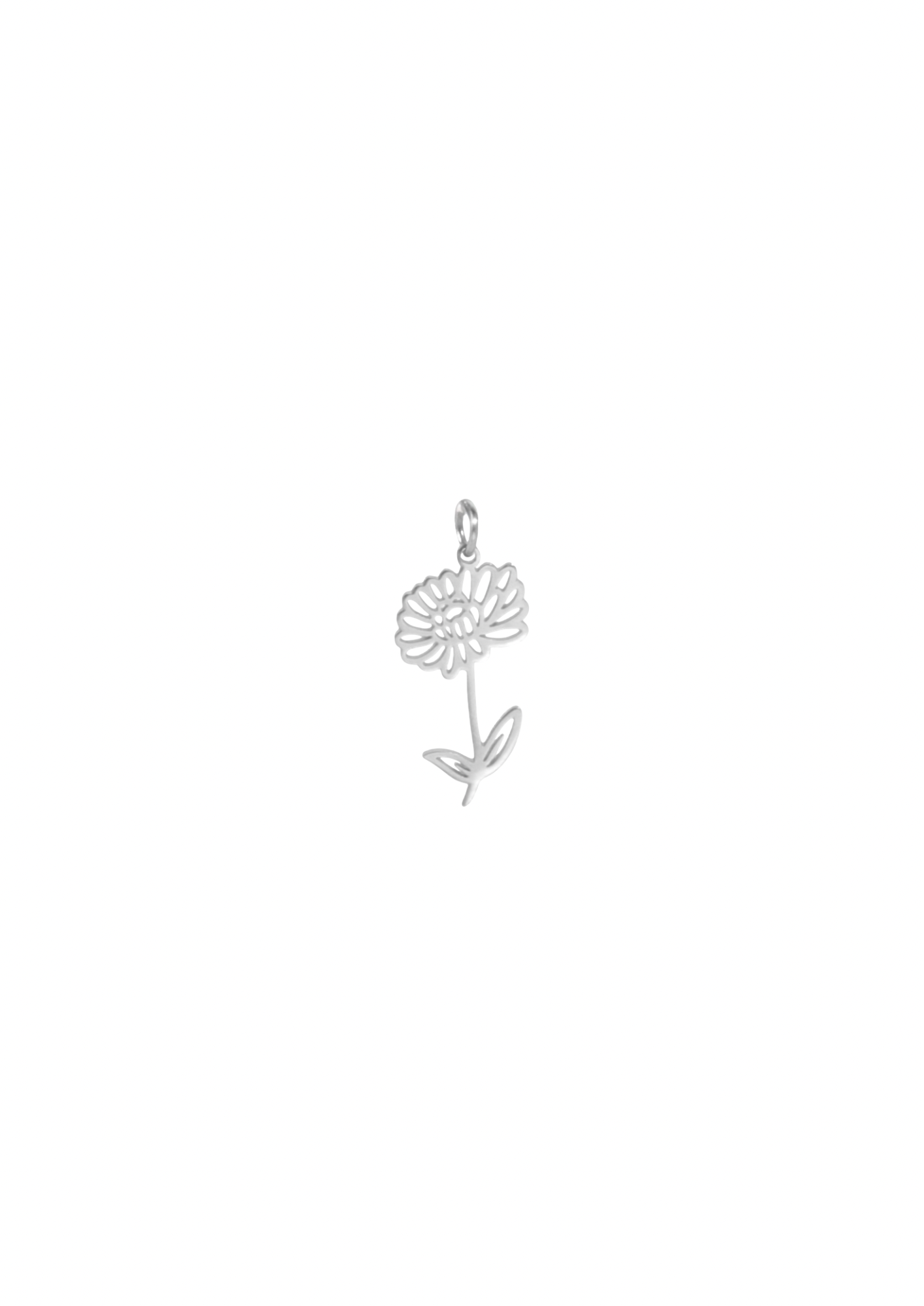 Chrysanthemum Charm - Silver