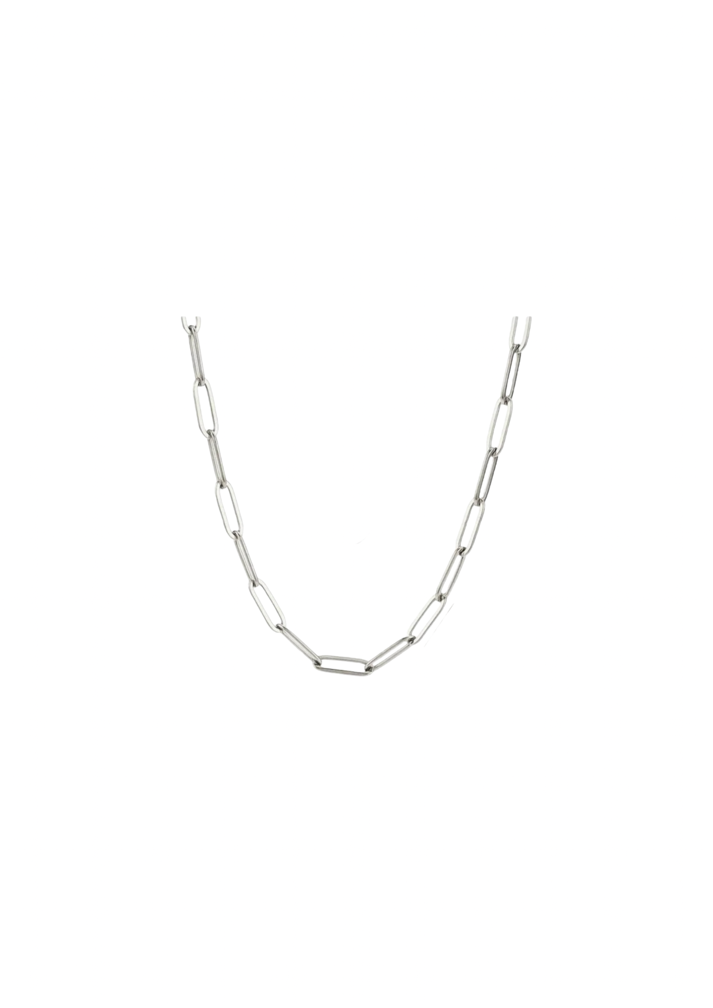 Signature Paper Clip Chain Necklace