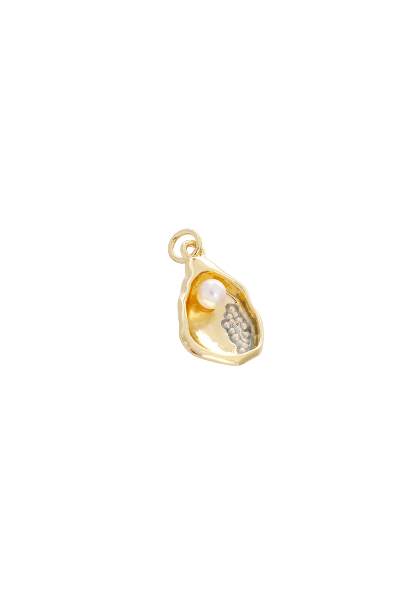 Freshwater Pearl Inlay Oyster Pendant