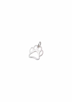 Dog Paw Charm - Hollow