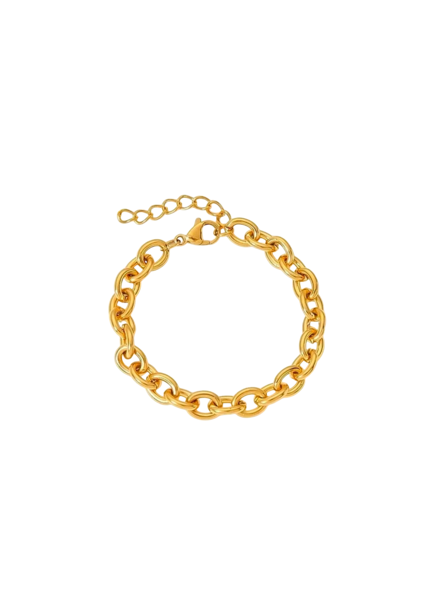 Classic Chunky Link Bracelet - Gold