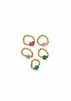 Handcrafted Beaded Flower Ring