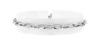 Polished Paper Clip Link Bracelet - Silver
